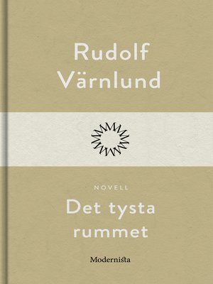 cover image of Det tysta rummet